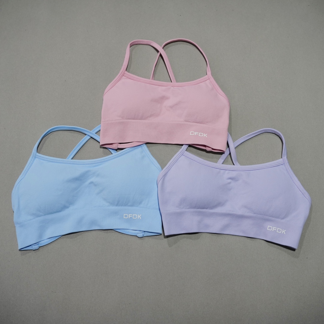 DFDK Sexy Cross Back Yoga Bra  - Crossfit Training 评论和价格