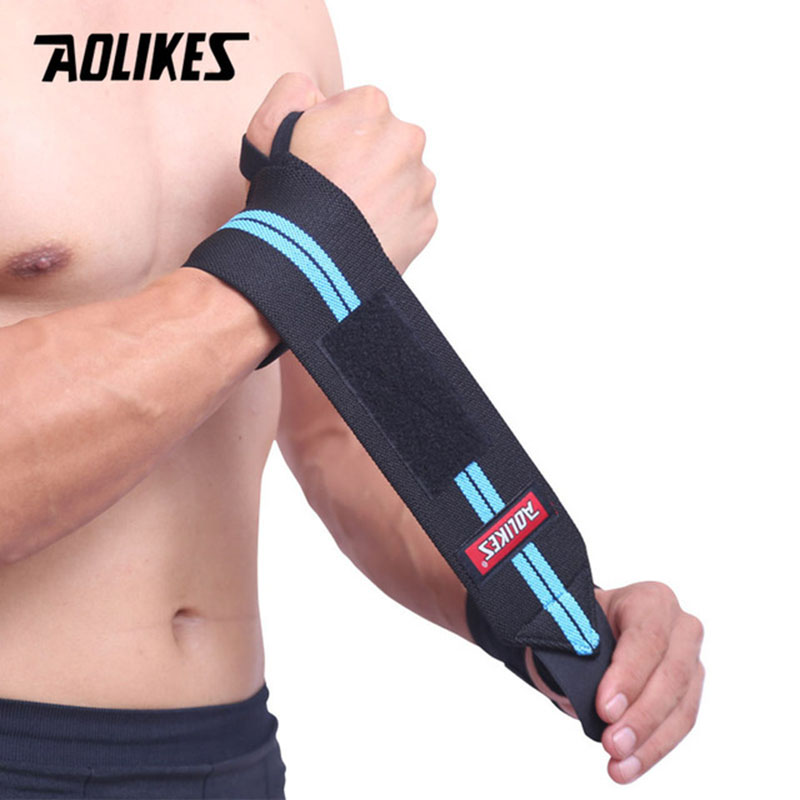 AOLIKES 1 Pair Wristband Wrist - Crossfit Training Gear 评论和价格
