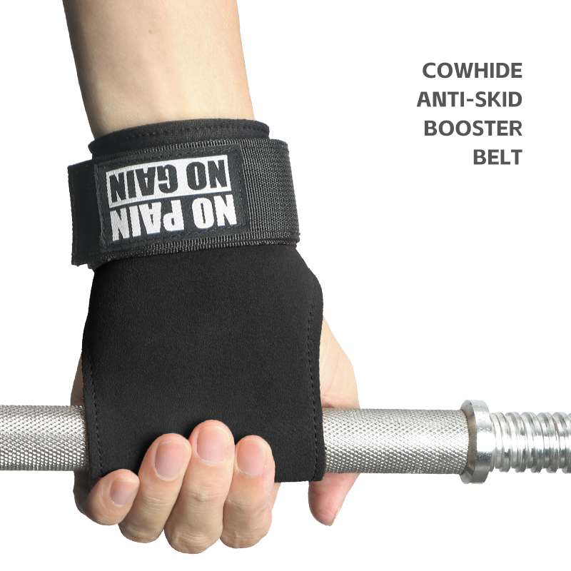 Cowhide Gym Grips Gloves Weigh - Crossfit Training Gear 评论和价格