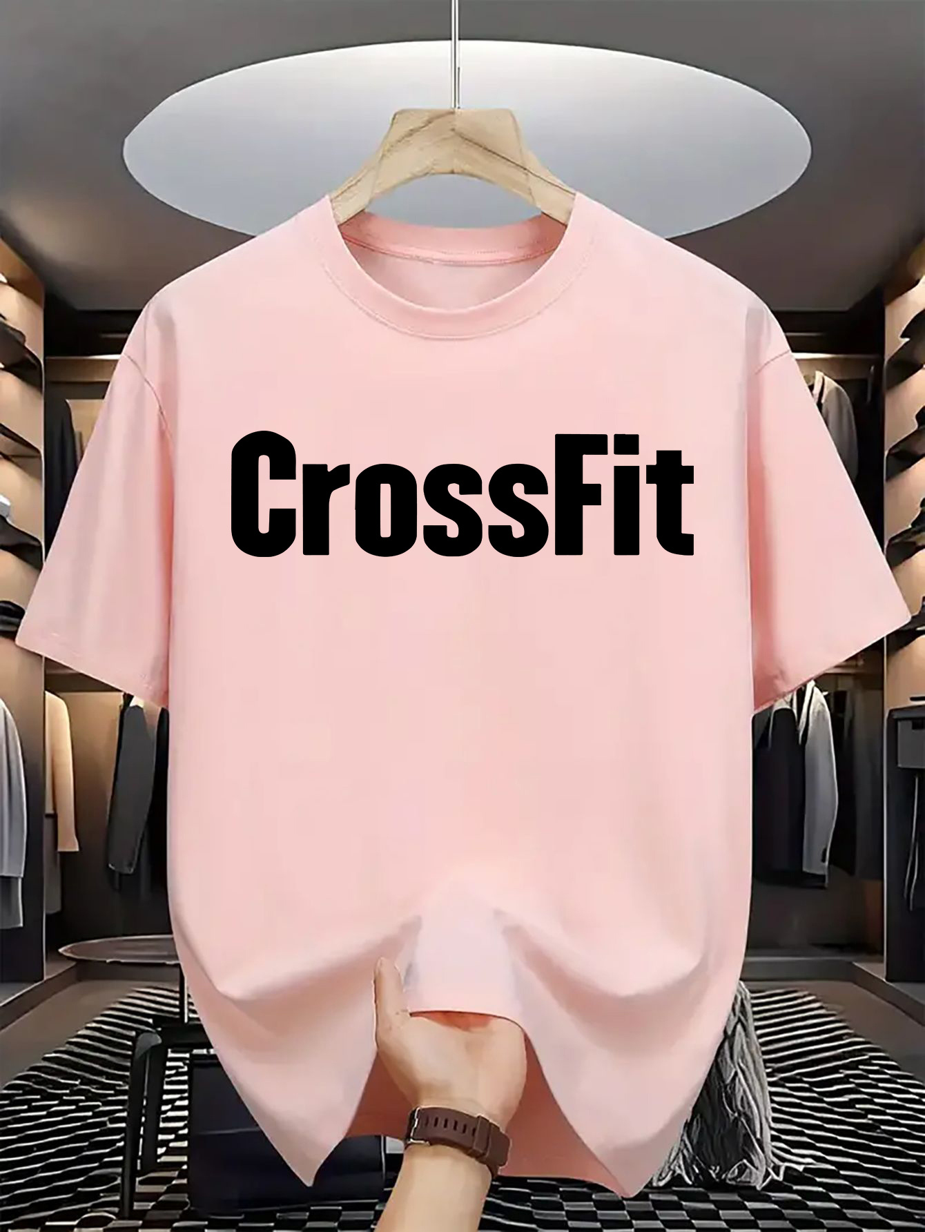Men's Summer 100% Cotton Casua - Crossfit Mayhem 评论和价格