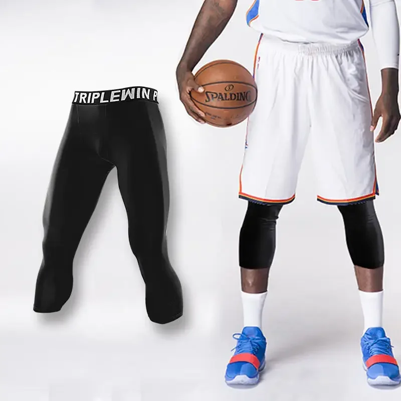 Men GYM Capri Running Tights P - Crossfit Training 评论和价格