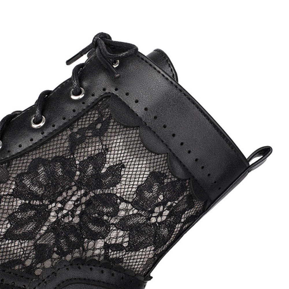 Vintage Hollow Out Lace Mesh F - Crossfit Outfit 评论和价格